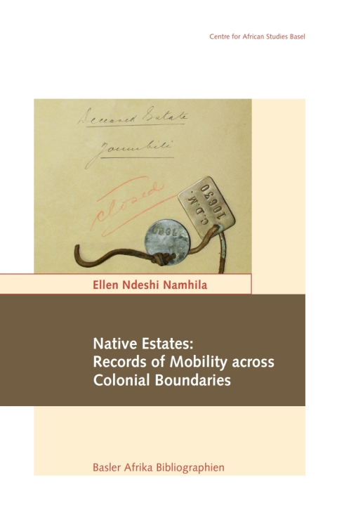 Cover image for book Namhila: Native Estates: Records of Mobility acro