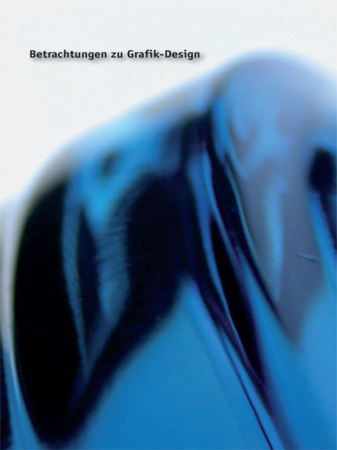 Cover image for book Betrachtungen zu Grafik-Design