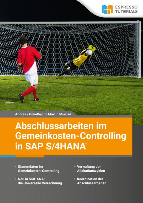 Cover image for book Abschlussarbeiten im Gemeinkosten-Controlling in SAP S/4HANA