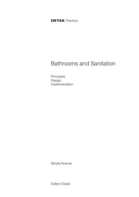 Bathrooms and Sanitation 