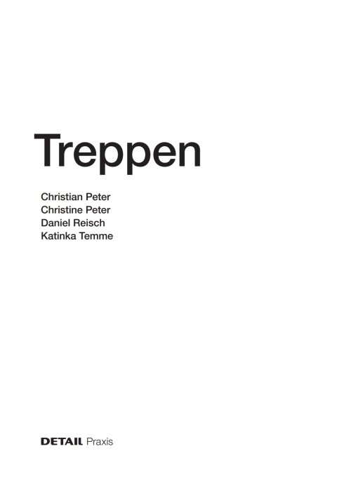 Cover image for book Treppen