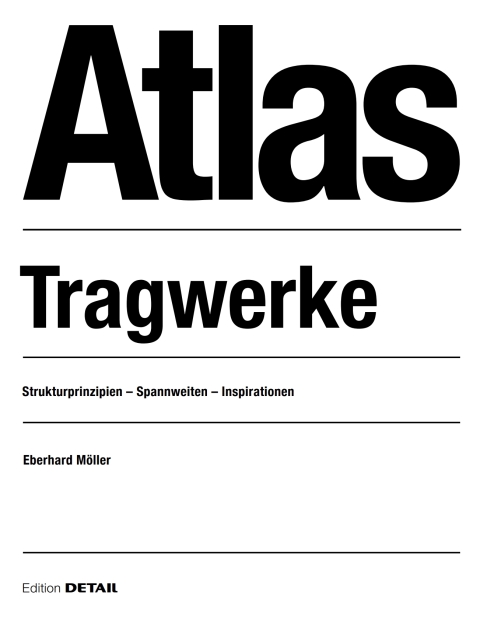 Cover image for book Atlas Tragwerke