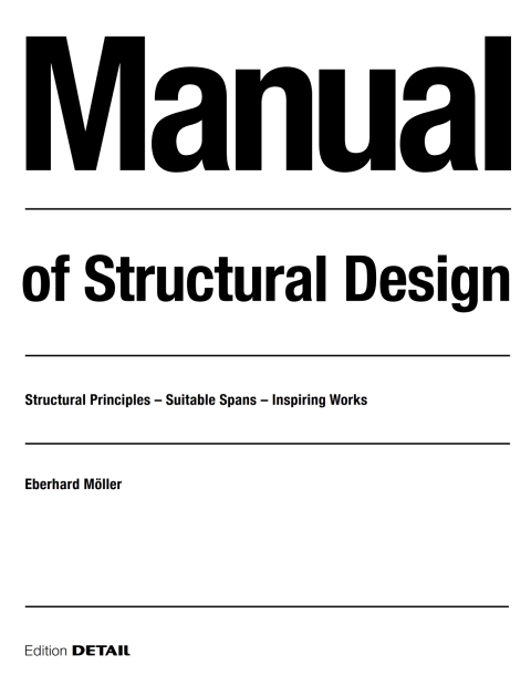 Cover image for book Manual of Structural Design