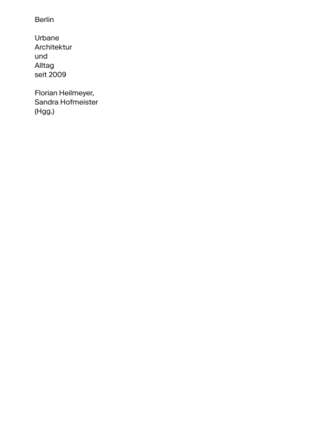 Cover image for book Berlin