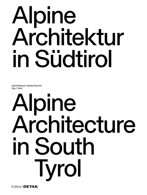 Cover image for book Alpine Architecture in South Tyrol