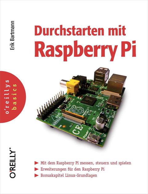 Cover image for book Durchstarten mit Raspberry Pi