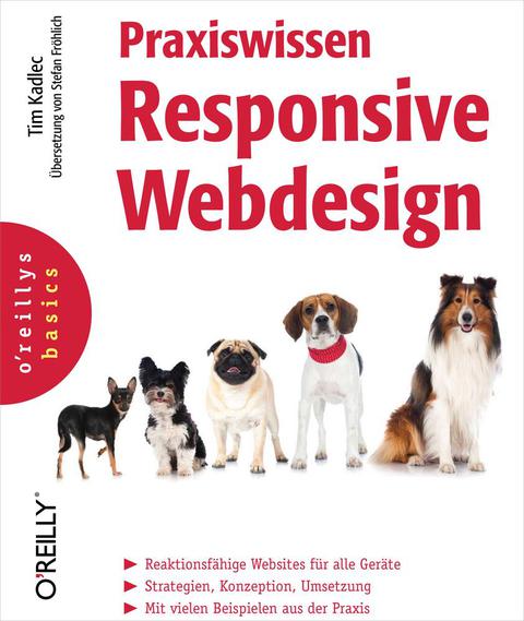 Cover image for book Praxiswissen Responsive Webdesign
