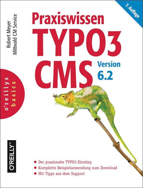 Cover image for book Praxiswissen TYPO3 CMS 6.2