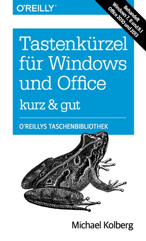 Cover image for book Tastenkürzel für Windows & Office – kurz & gut