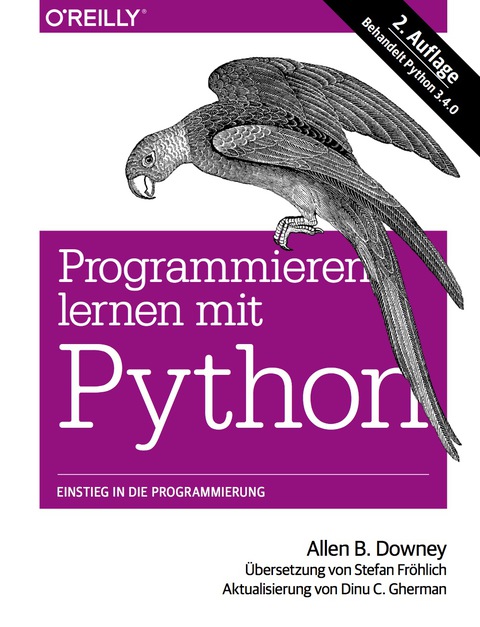 Cover image for book Programmieren lernen mit Python
