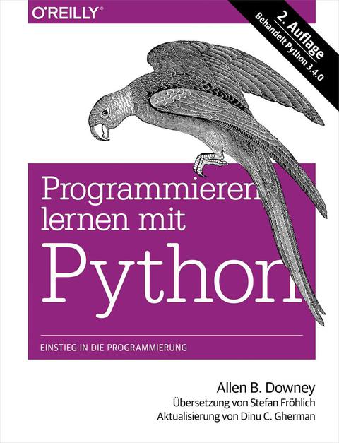 Cover image for book Programmieren lernen mit Python
