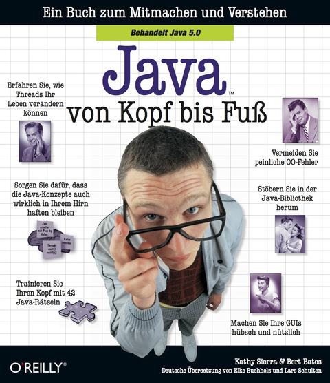 Cover image for book Java von Kopf bis Fuss