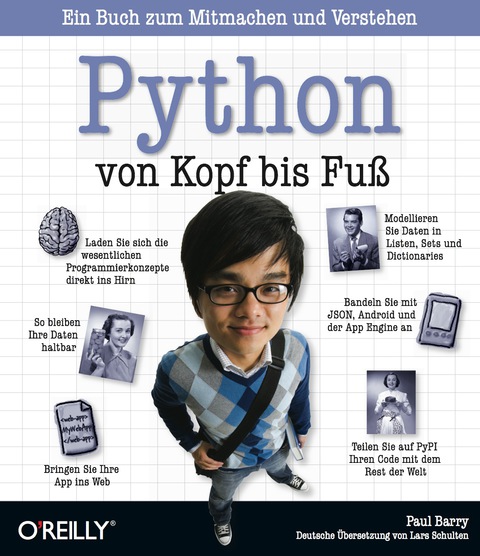 Cover image for book Python von Kopf bis Fuß