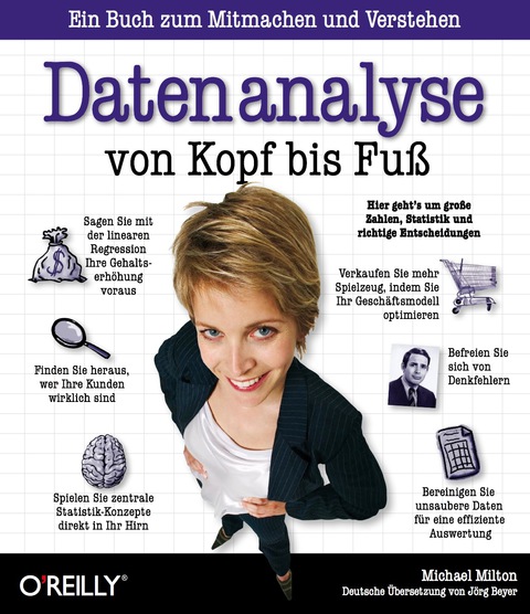 Cover image for book Datenanalyse von Kopf bis Fuß