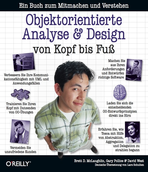 Cover image for book Objektorientierte Analyse & Design von Kopf bis Fuss