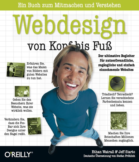 Cover image for book Webdesign von Kopf bis Fuss