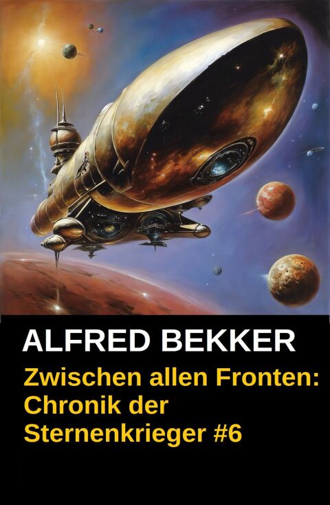 Cover image for book Chronik der Sternenkrieger 6 - Zwischen allen Fronten (Science Fiction Abenteuer)