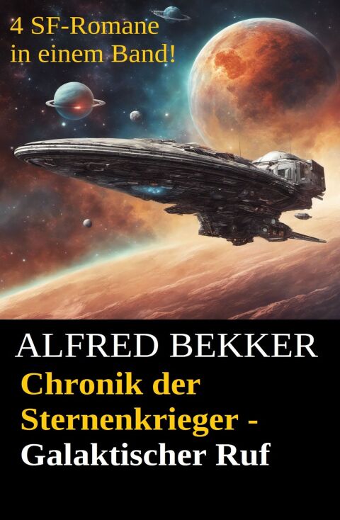 Cover image for book Galaktischer Ruf (Chronik der Sternenkrieger 33-36 - Sammelband 9)