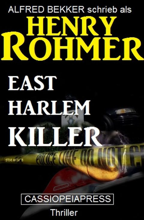 Cover image for book East Harlem Killer: Thriller