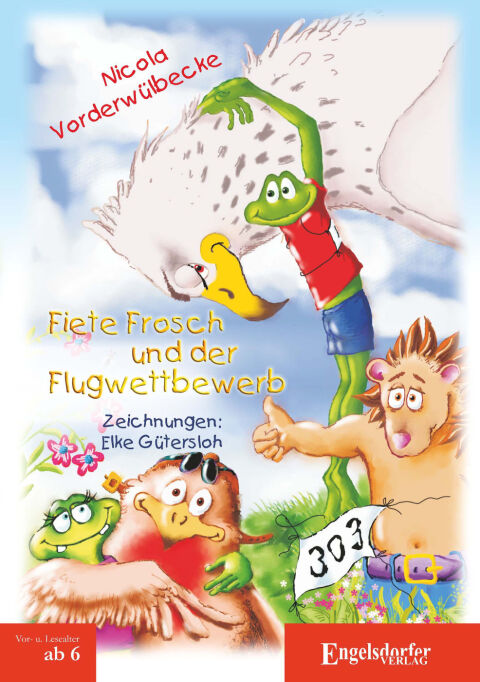 Cover image for book Fiete Frosch und der Flugwettbewerb