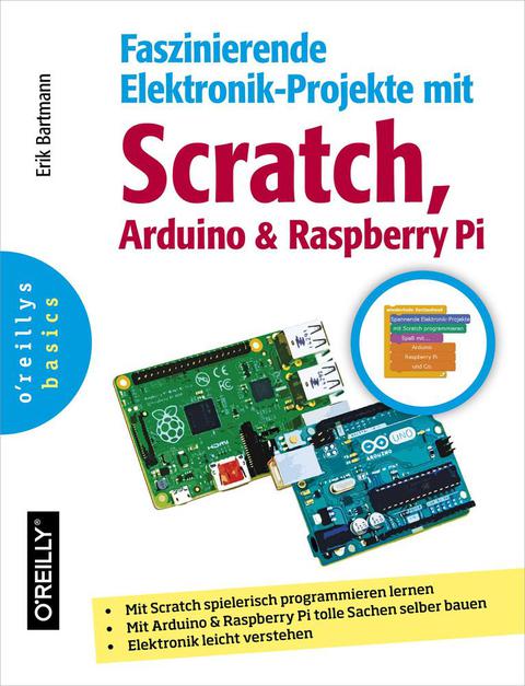 Cover image for book Faszinierende Elektronik-Projekte mit Scratch, Arduino und Raspberry Pi