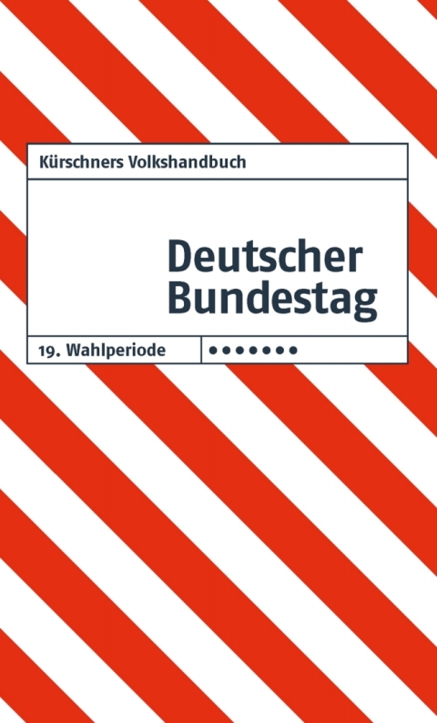 Cover image for book Kürschners Volkshandbuch Deutscher Bundestag
