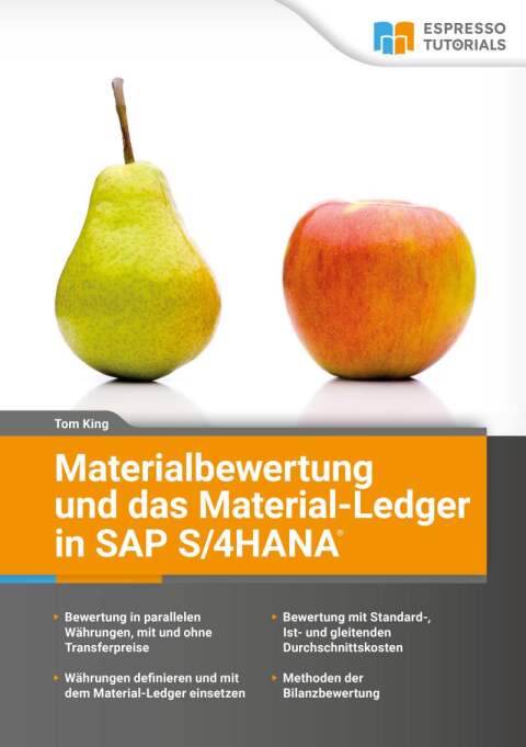 Cover image for book Materialbewertung und das Material-Ledger in SAP S/4HANA