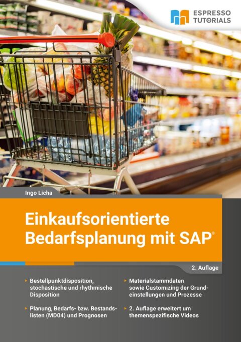 Cover image for book Einkaufsorientierte Bedarfsplanung mit SAP - 2. Auflage