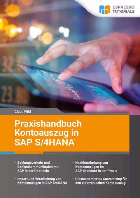 Cover image for book Praxishandbuch Kontoauszug in SAP S/4HANA