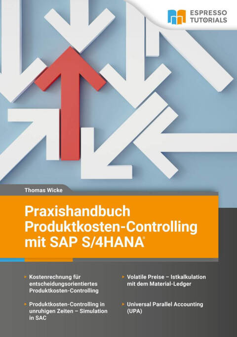 Cover image for book Praxishandbuch Produktkosten-Controlling mit SAP S/4 HANA