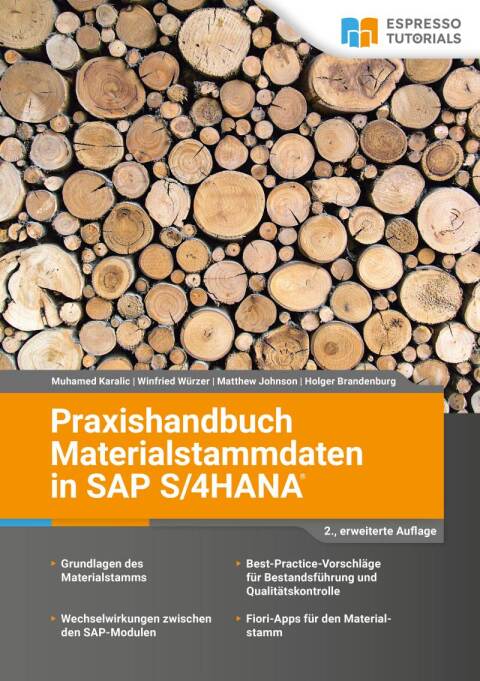 Cover image for book Praxishandbuch Materialstammdaten in SAP S/4HANA – 2., erweiterte Auflage