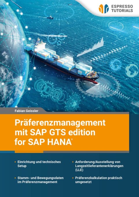 Cover image for book Präferenzmanagement mit SAP GTS edition for SAP HANA