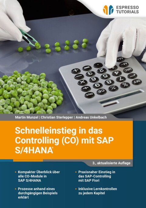 Cover image for book Schnelleinstieg in das Controlling (CO) mit SAP S/4HANA