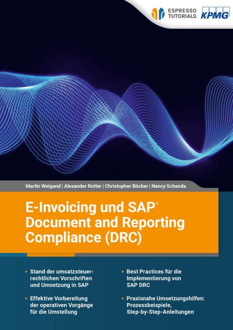 Cover image for book E-Invoicing und SAP Document and Reporting Compliance (DRC)