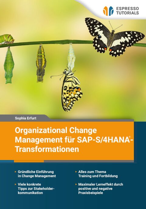 Cover image for book Organizational Change Management für SAP-S/4HANA - Transformationen
