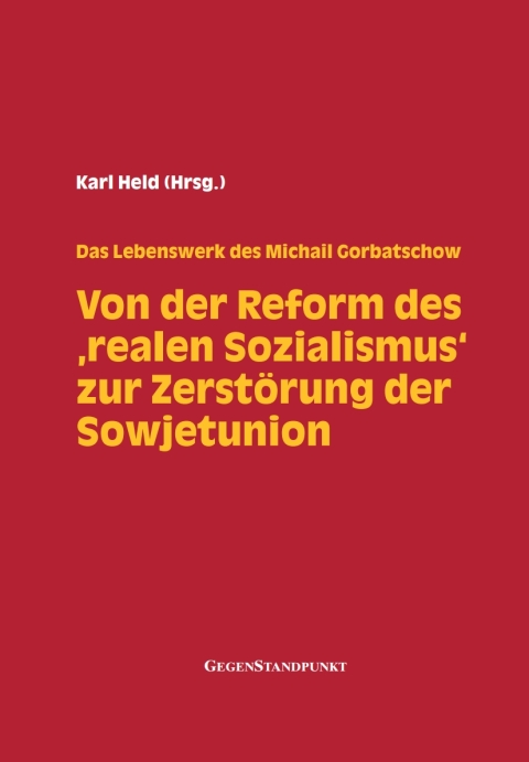 Cover image for book Von der Reform des 'realen Sozialismus' zur Zerstörung der Sowjetunion
