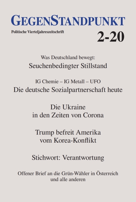 Cover image for book GegenStandpunkt 2-20