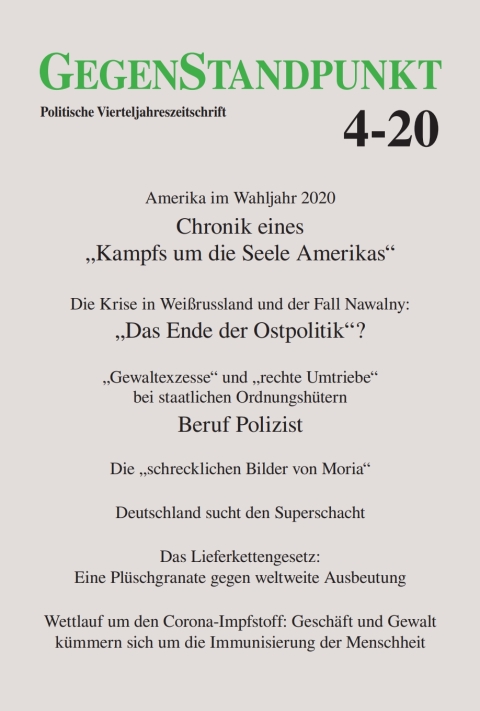Cover image for book GegenStandpunkt 4-20