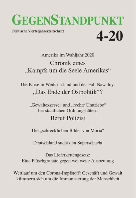 Cover image for book GegenStandpunkt 4-20