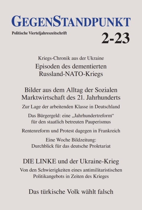 Cover image for book GegenStandpunkt 2-23