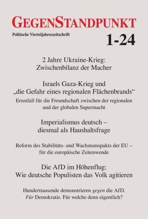 Cover image for book GegenStandpunkt 1-24
