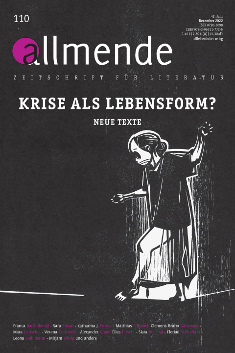 Cover image for book Allmende 110 – Zeitschrift für Literatur