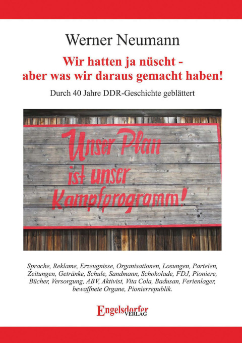 Cover image for book Wir hatten ja nüscht - aber was wir daraus gemacht haben!