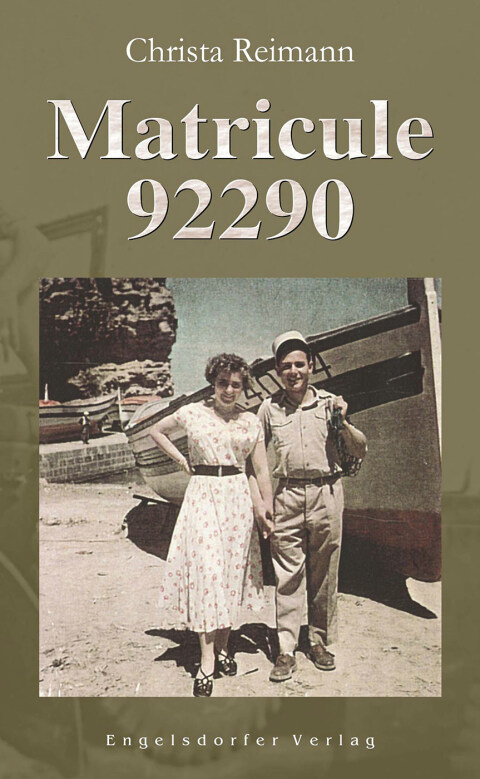 Cover image for book Matricule 92290