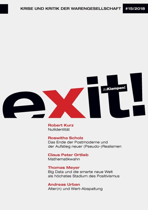Cover image for book exit! Krise und Kritik der Warengesellschaft