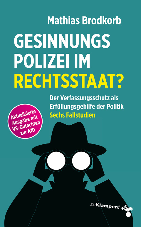 Cover image for book Gesinnungspolizei im Rechtsstaat?