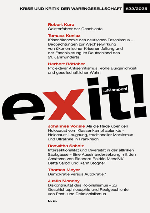 Cover image for book exit! Krise und Kritik der Warengesellschaft