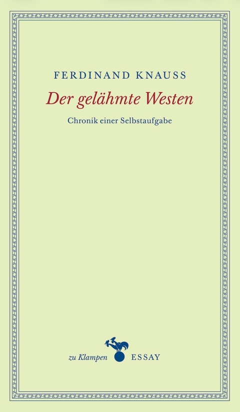 Cover image for book Der gelähmte Westen