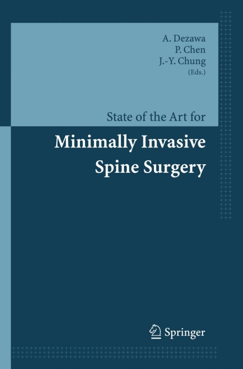 Cover image for book State of the Art for Minimally Invasive Spine Surgery