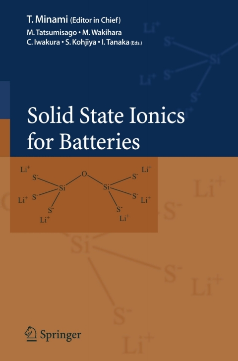 Cover image for book Solid State Ionics for Batteries